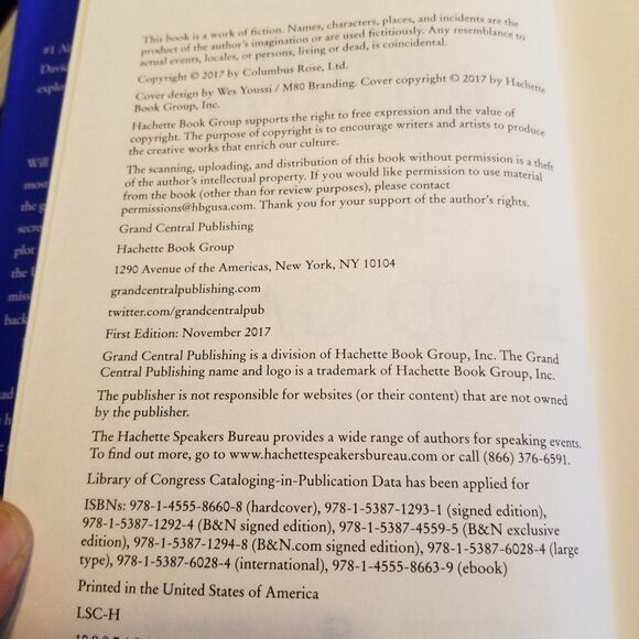 End Game hardcover book first edition - Picture 6 of 7